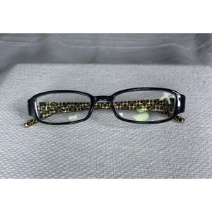 Coach Avery‎ (625) Eyeglasses Black Full Rim Rectangular Frames 48-17-130